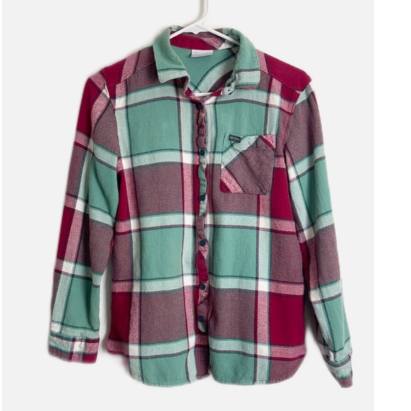 Columbia Flannel button down shirt M - Picture 1 of 4